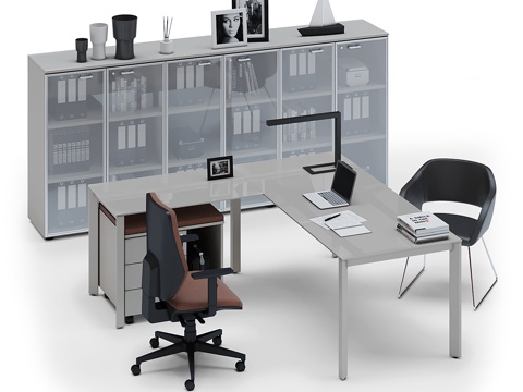  办公空间 LAS OXI (v1)3d模型 