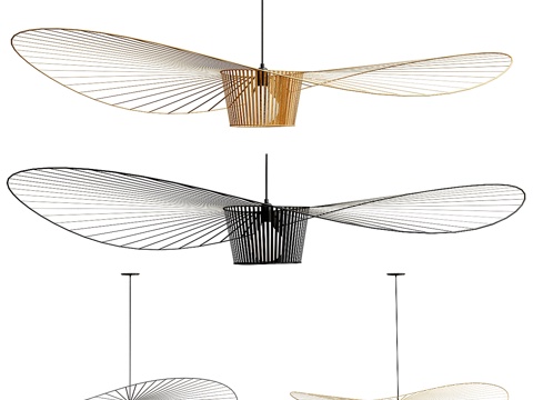  眩晕吊灯3d模型 