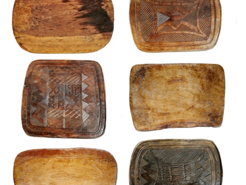  部落木饰3d模型 