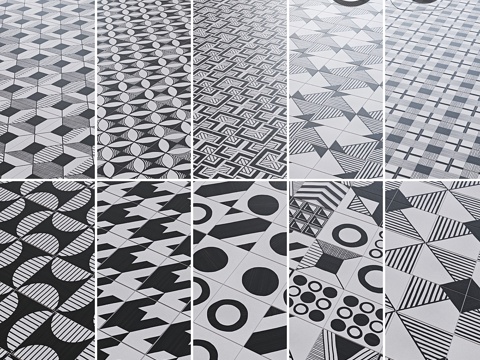  Equipe Caprice Deco 黑白款3d模型 