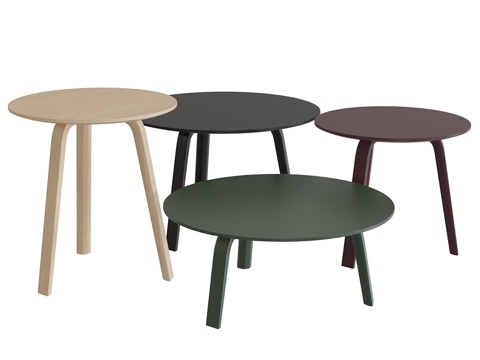  贝拉咖啡桌3d模型 