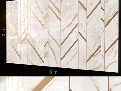  装饰墙 215.3d模型 