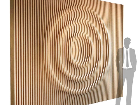  参数化墙体 0043d模型 