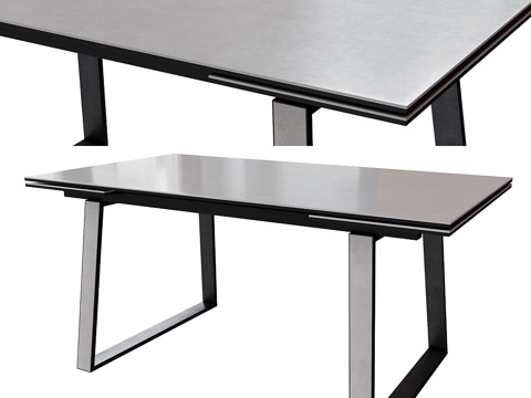  罗维纳160餐桌3d模型 