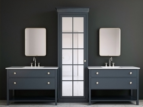  浴室家具 I 浴室家具_223d模型 