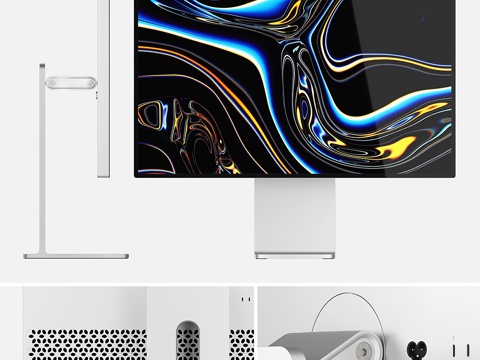  苹果Pro Display XDR3d模型 