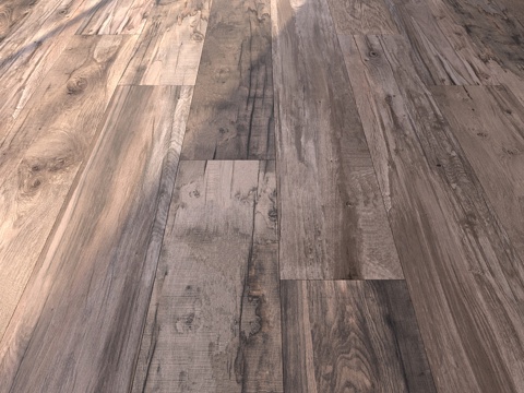  实木地板563d模型 