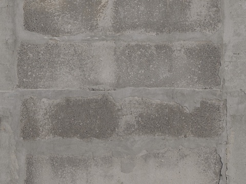  混凝土砌块（墙体）3d模型 