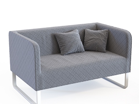  宜家Knopparp沙发3d模型 