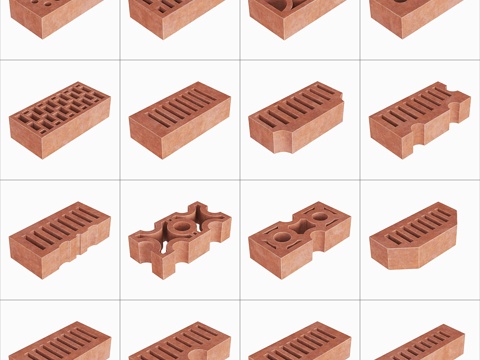  建筑砖    建筑砖3d模型 