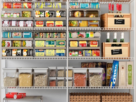  冷藏展示柜 调味品与杂货3d模型 