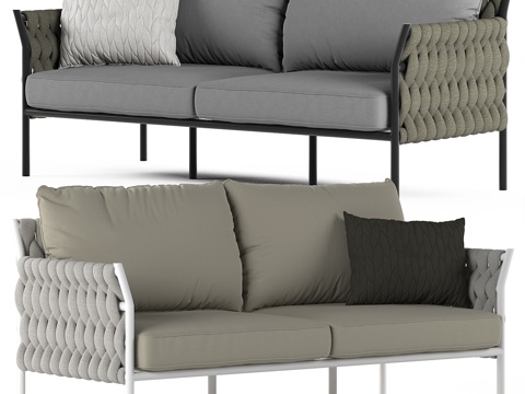  Globewest Livorno沙发3d模型 