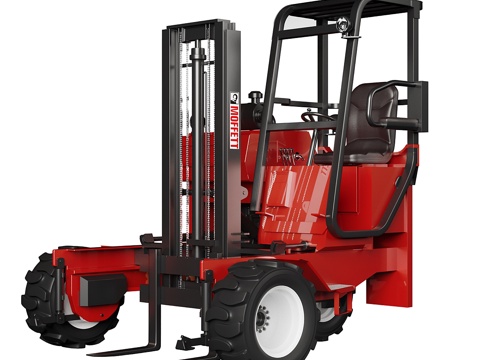  莫菲特M550装载机3d模型 