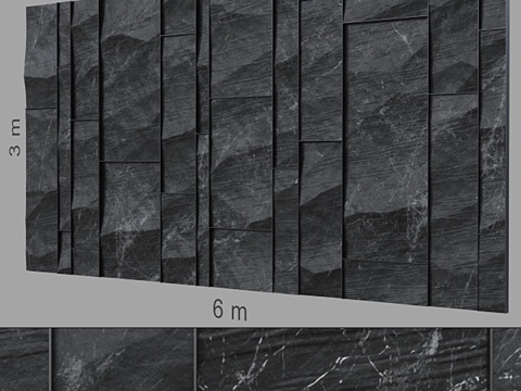  装饰墙 225.3d模型 