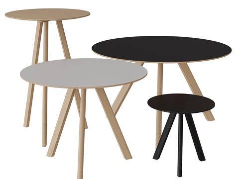  Cph 20 咖啡桌3d模型 