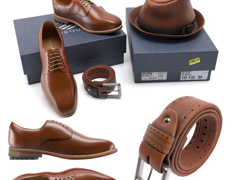  布料套装3d模型 