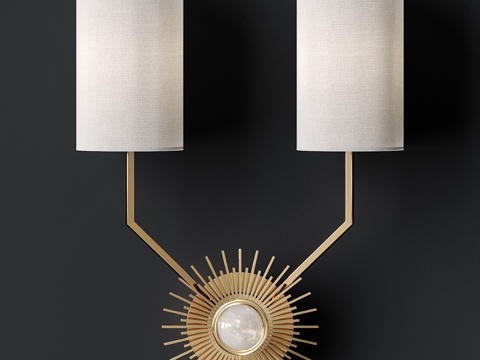  哈德逊河谷博兰灯具3d模型 