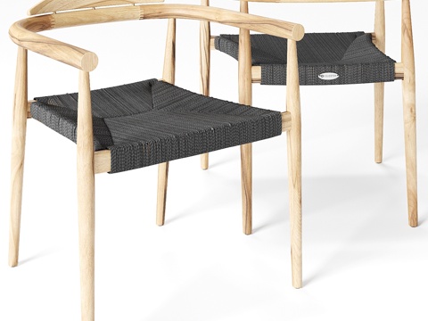  AVE Gloster Dansk 堆叠椅3d模型 