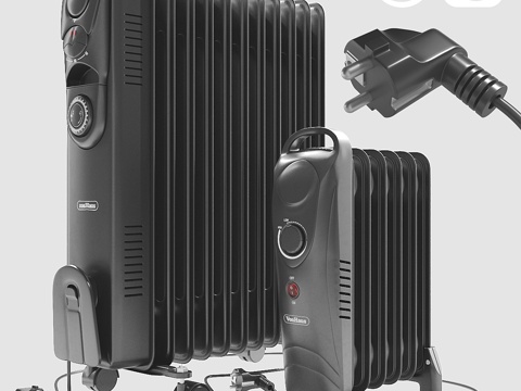  VonHaus 便携式暖风机3d模型 