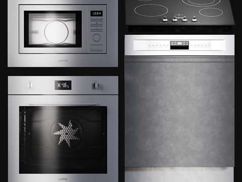  厨房电器 Selezione3d模型 