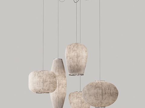  Arturo Alvarez珊瑚吊灯套装3d模型 