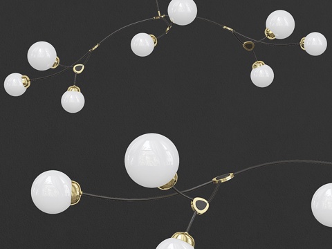  常春藤8 CTO照明灯具3d模型 