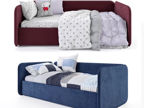  One Mebel品牌Weeny床3d模型 