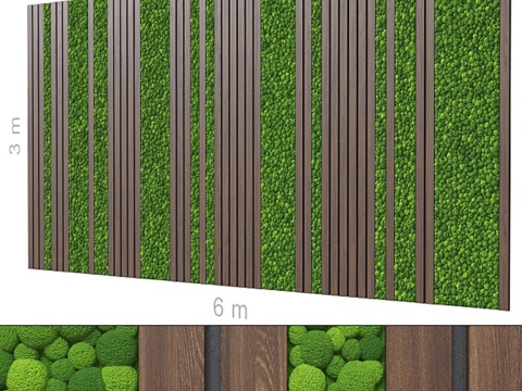  装饰墙 205.3d模型 
