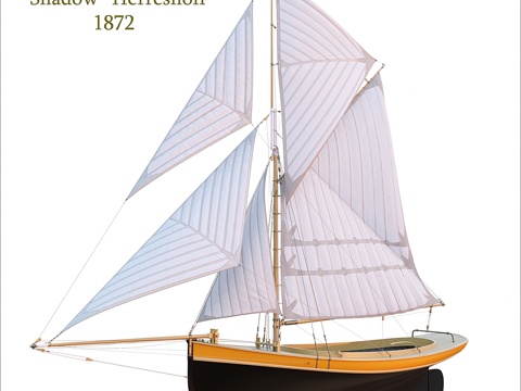  加夫尔游艇影子灯3d模型 