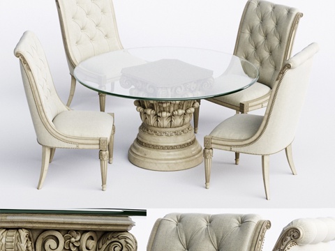  美国德鲁家具3d模型 