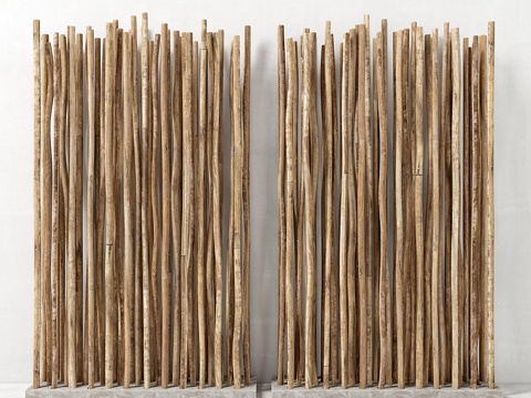  枝形装饰基座3d模型 