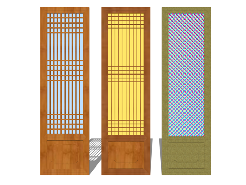 陈设 五金 室内 门窗 门 装饰 小品 桌椅 窗su模型