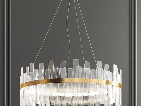  Aquitaine 吊灯3d模型 