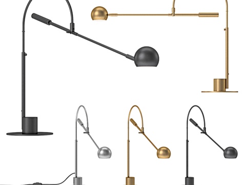  RH - 轨道II工作台灯3d模型 