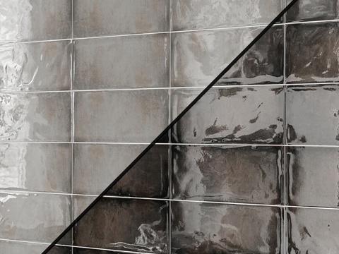  新中式瓷砖3d模型 