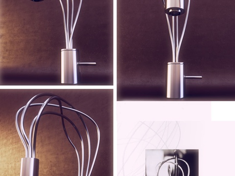  后现代水龙头 异形水龙头 水龙头3d模型 