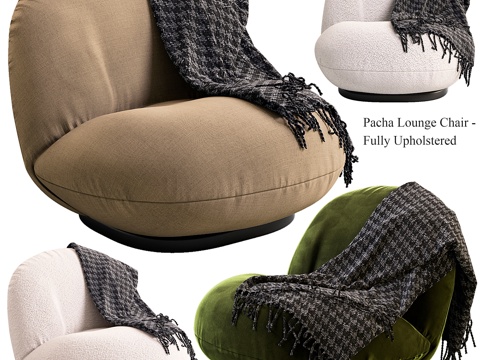  GUBI Pacha休闲椅3d模型 