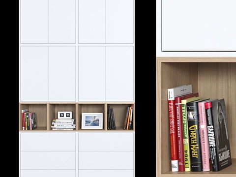  IKEA Eket 2系列柜体（6种颜色可选）3d模型3d模型 