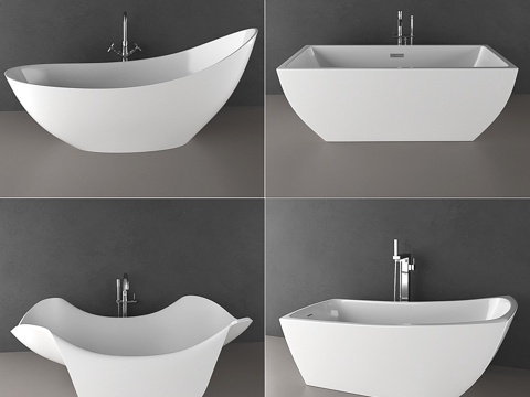  浴室套装 23d模型 