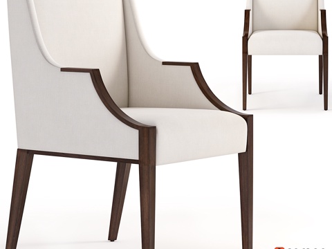 Dmitriy &amp; Co, Lisse ArmChair3d模型 