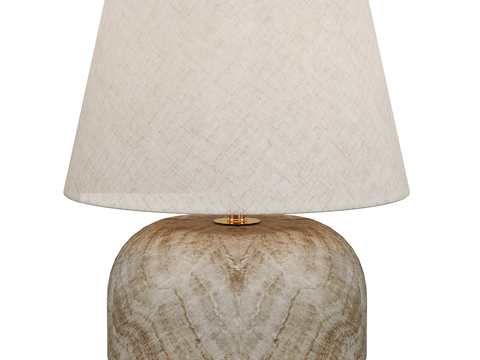  现代简约台灯 台灯 简约台灯 书房台灯 灯3d模型 