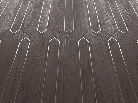  金叶木地板，铅笔纹3d模型 