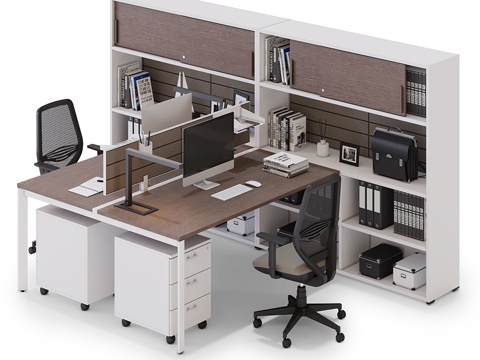  办公空间 LAS OXI (v2)3d模型 