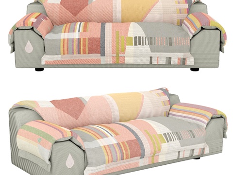  VITRA vlinder沙发3d模型 