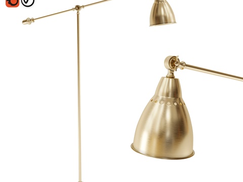  落地灯 IKEA BAROMETER落地灯3d模型 