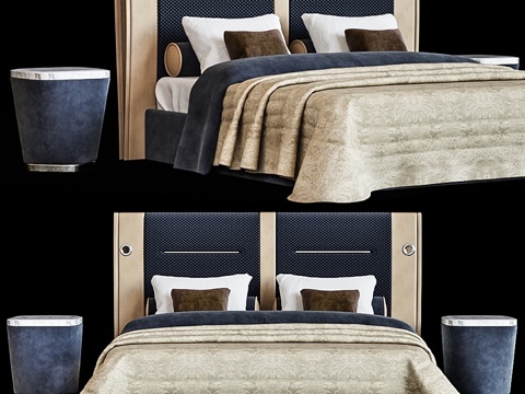  床头板 Icon HEADBOARD3d模型 