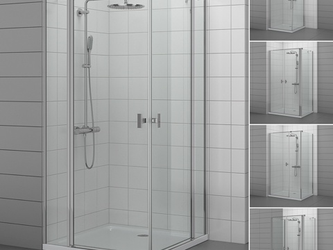  Radaway淋浴系列 NES 1款3d模型 