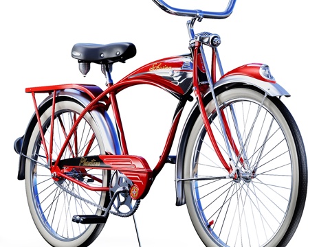  施文幻影自行车3d模型 