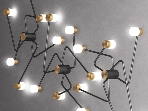  CVL星座壁灯3d模型 