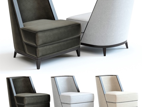  The Sofa & Chair Sloane扶手椅3d模型 